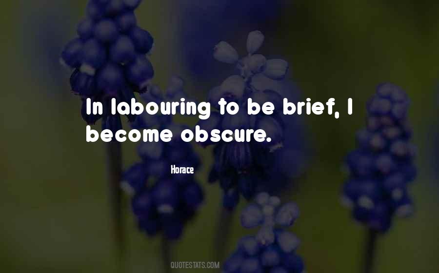 Be Brief Quotes #1402217