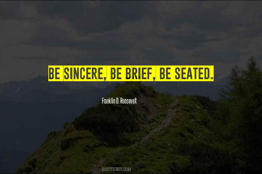 Be Brief Quotes #180344