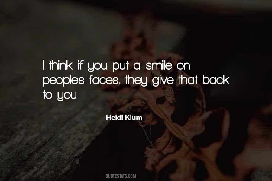 Put A Smile Quotes #1406860