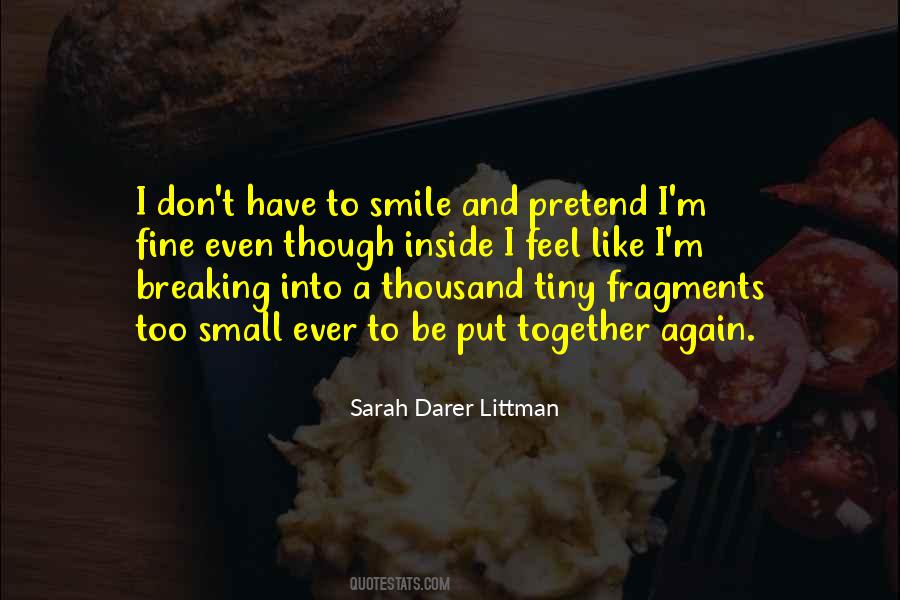 Put A Smile Quotes #526987