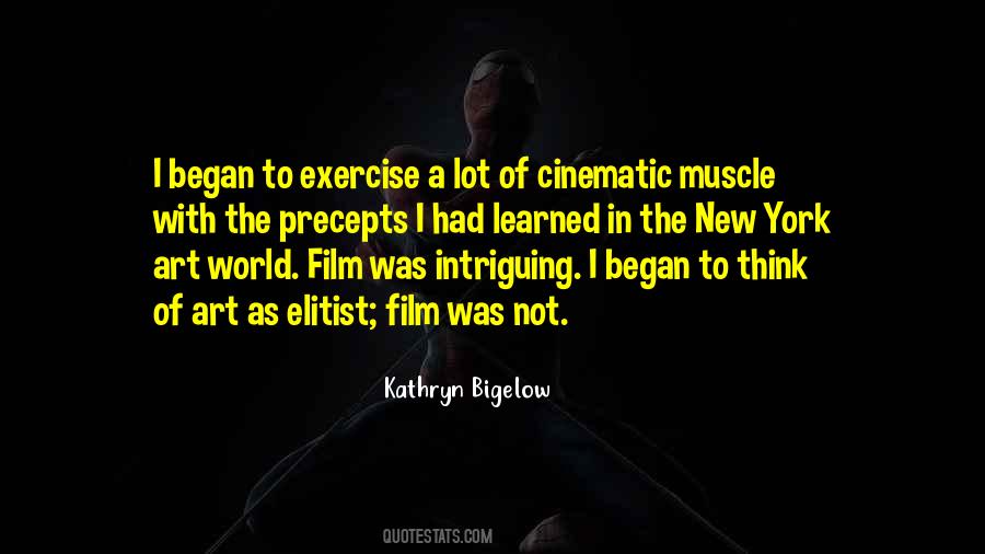 Art Of Film Quotes #578919