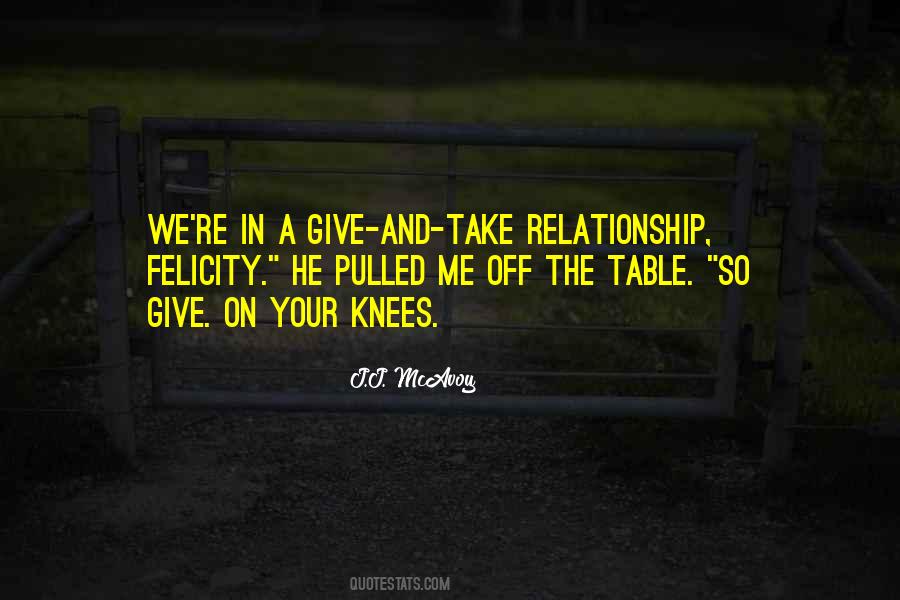 Your Knees Quotes #1411216