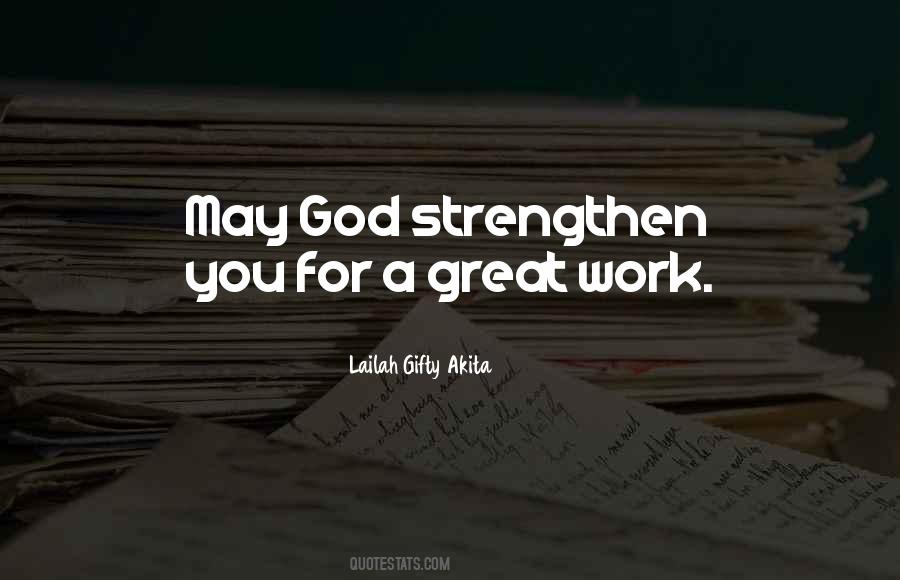 God S Strength Quotes #189438