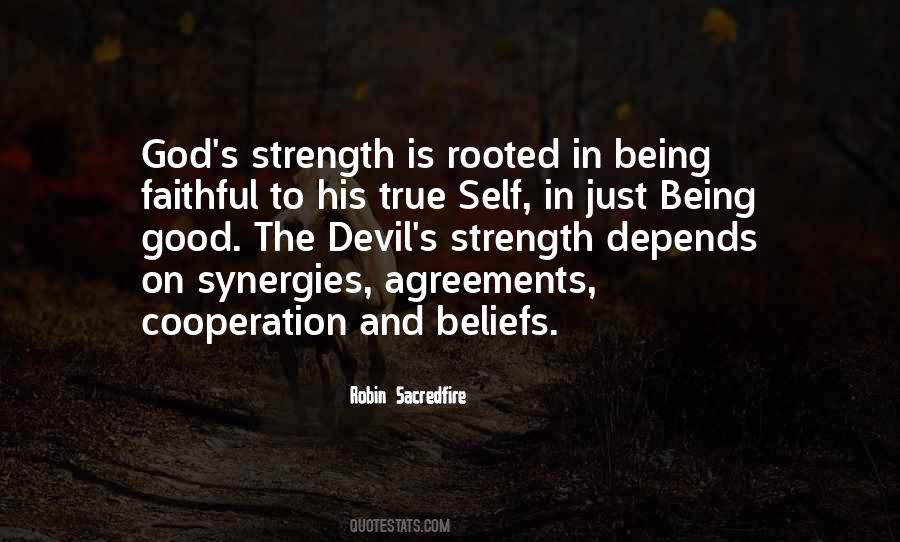 God S Strength Quotes #233348