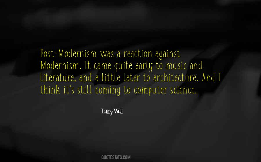 Post Modernism Quotes #664507