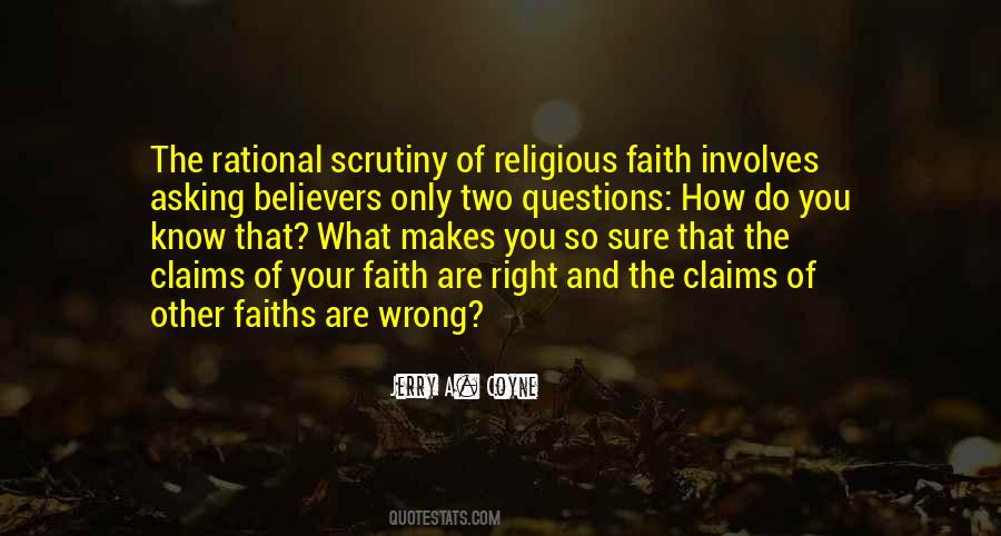 Religious Believers Quotes #1197576