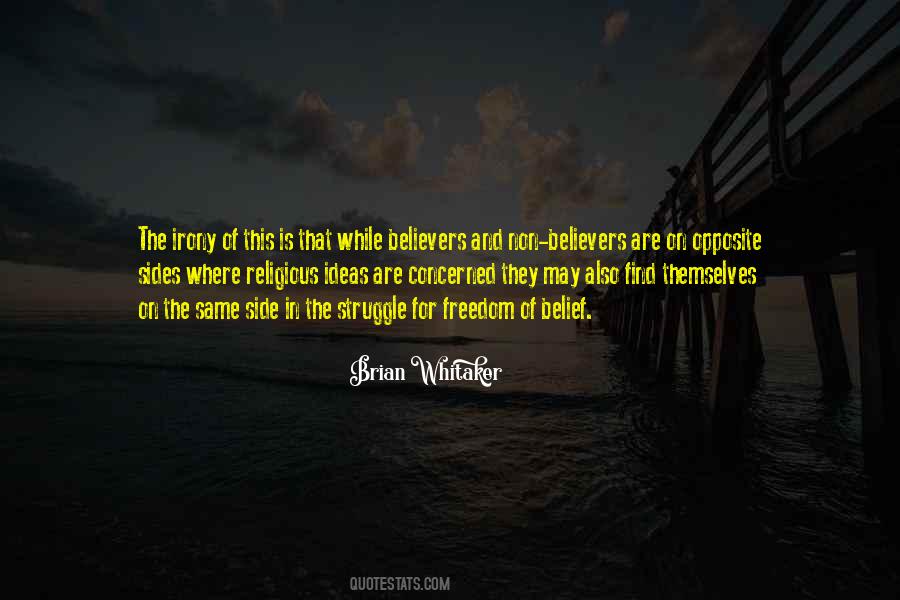 Religious Believers Quotes #173996