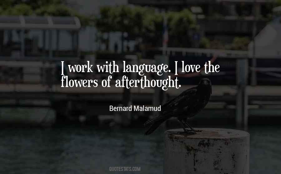 Love Of Flowers Quotes #177850