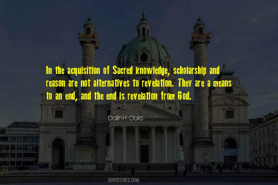 Sacred Knowledge Quotes #1118479