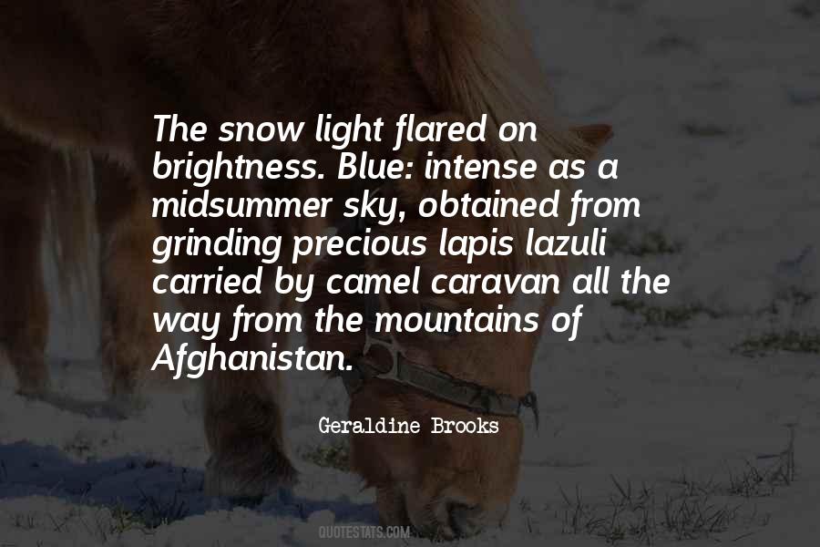 Snow In The Mountains Quotes #445559
