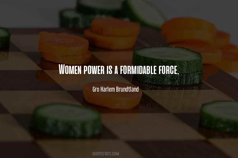 Formidable Women Quotes #969604
