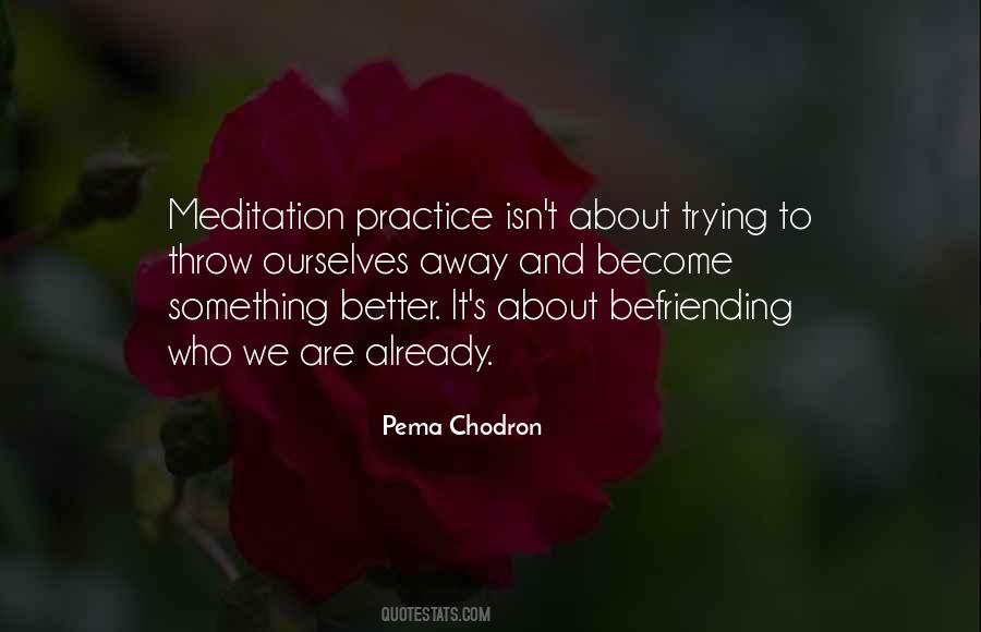 Meditation Practice Quotes #1349557