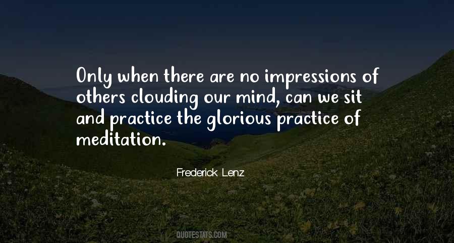 Meditation Practice Quotes #6761