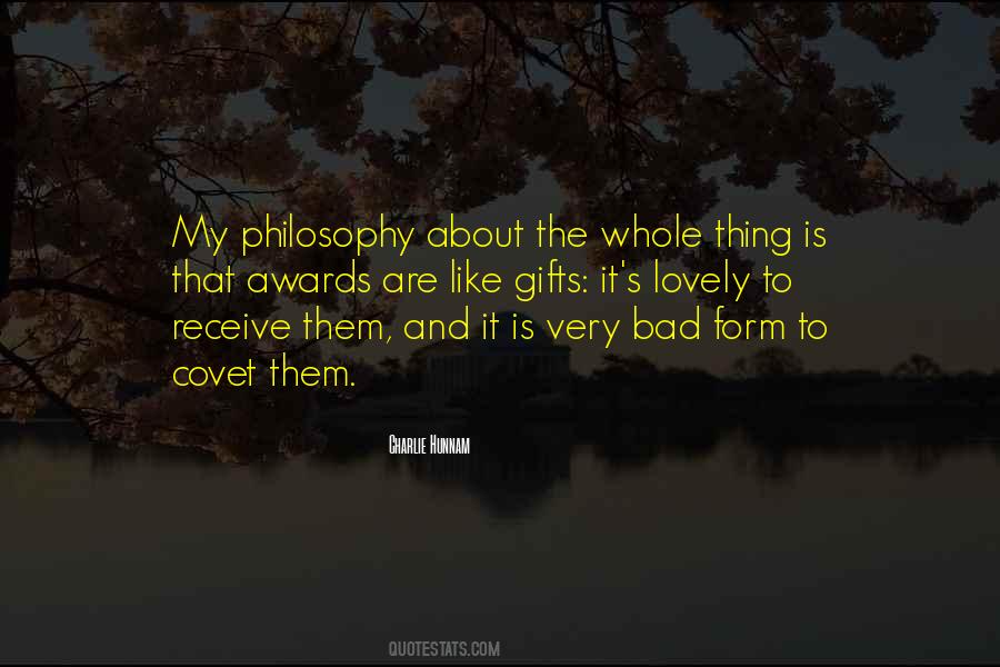 Philosophy About Quotes #577531