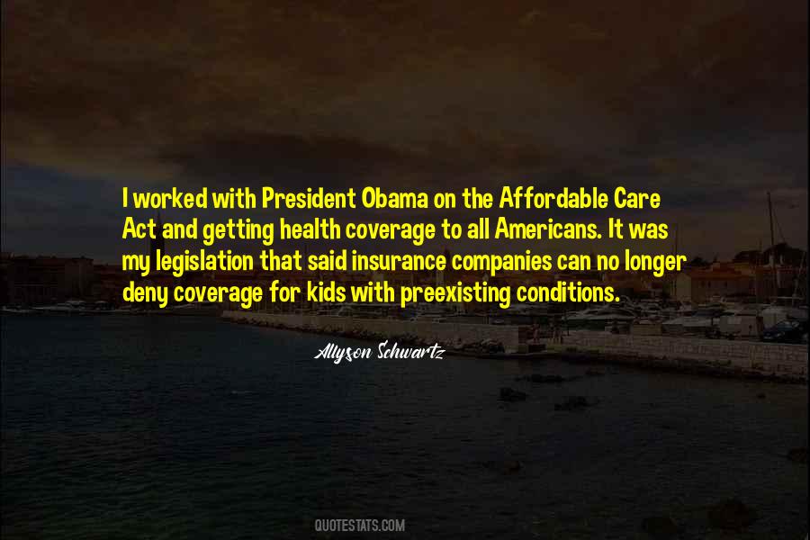 Obama Health Care Quotes #1517701
