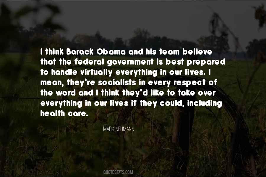 Obama Health Care Quotes #329850