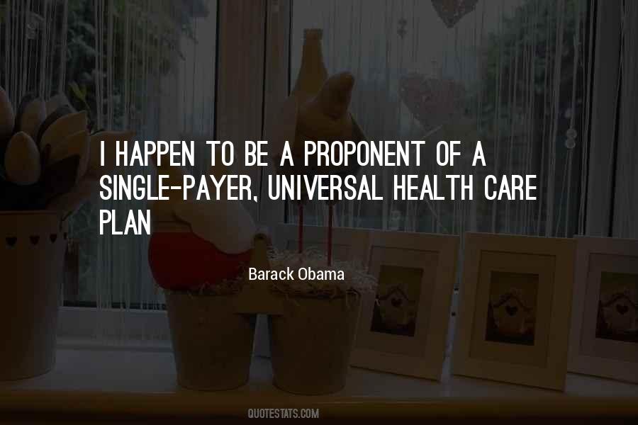 Obama Health Care Quotes #630668