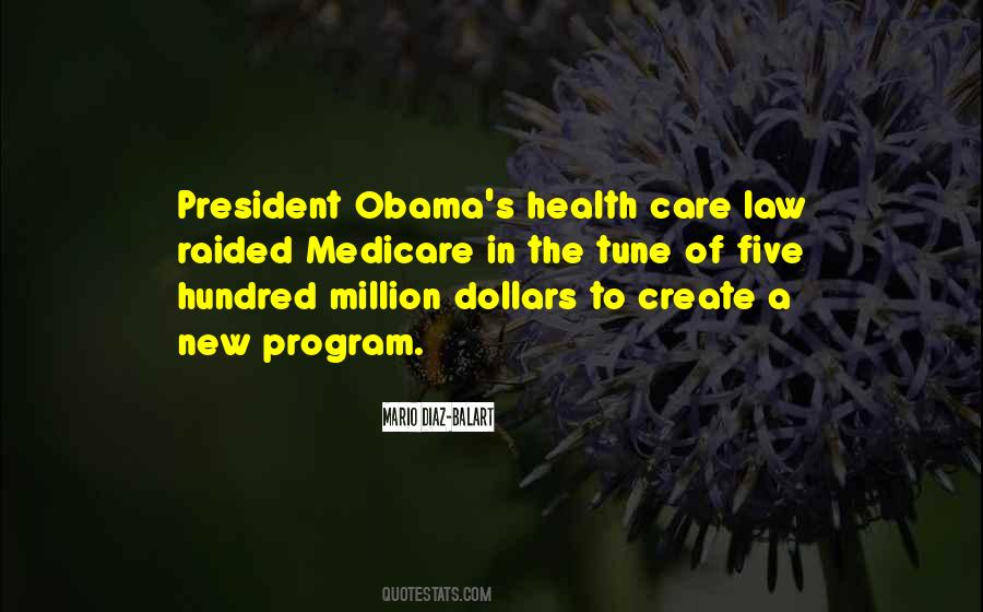 Obama Health Care Quotes #637321