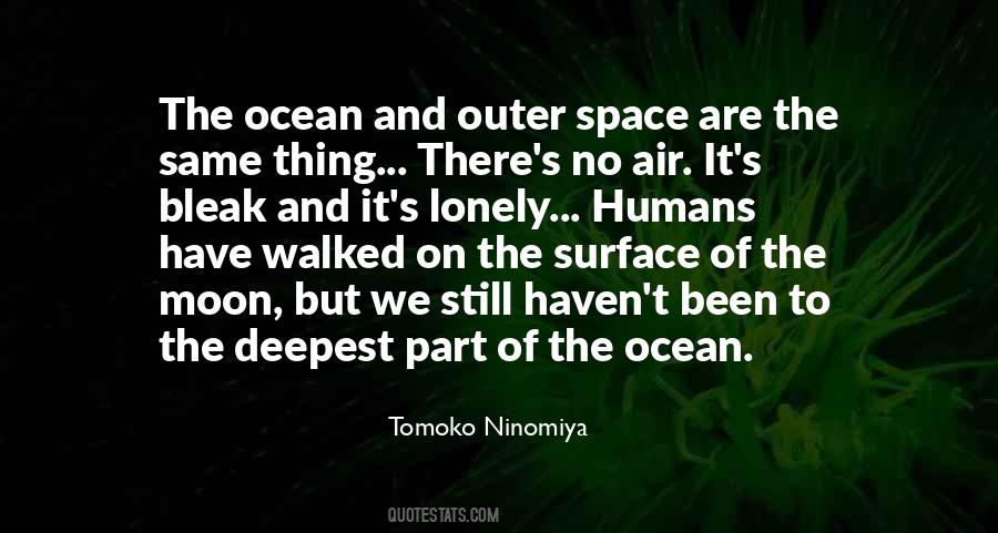 Moon And The Ocean Quotes #1526999