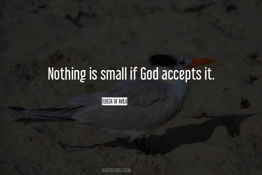 Accepting God Quotes #409808