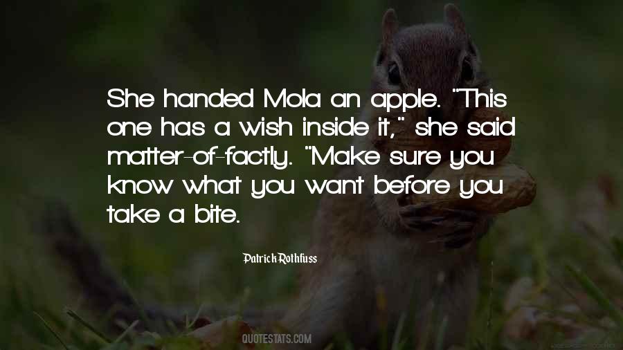 Take A Bite Quotes #100888