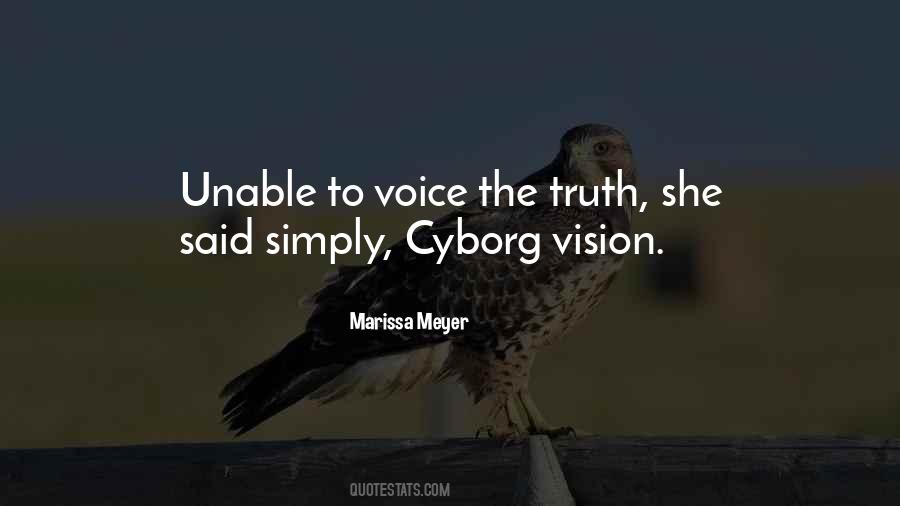 Cyborg She Quotes #1581825