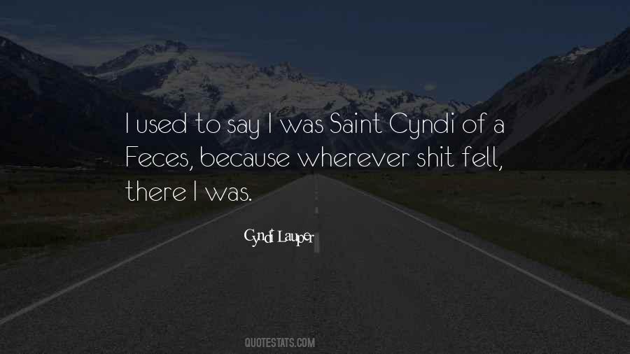 Cyndi Quotes #371541