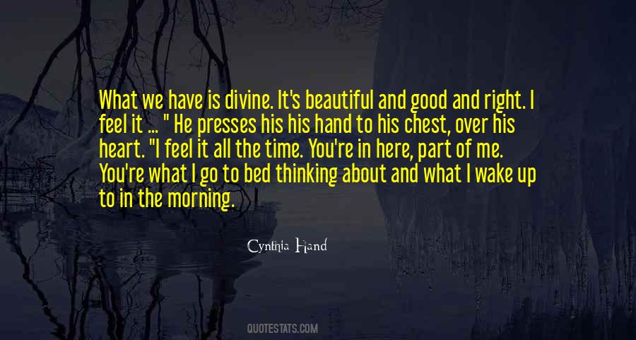 Cynthia Hand Love Quotes #1496255