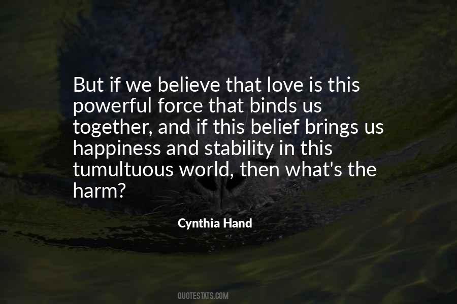 Cynthia Hand Love Quotes #993502