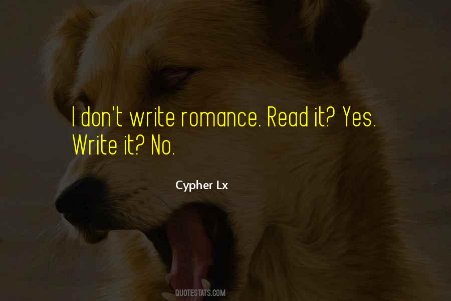 Cypher Quotes #1490368