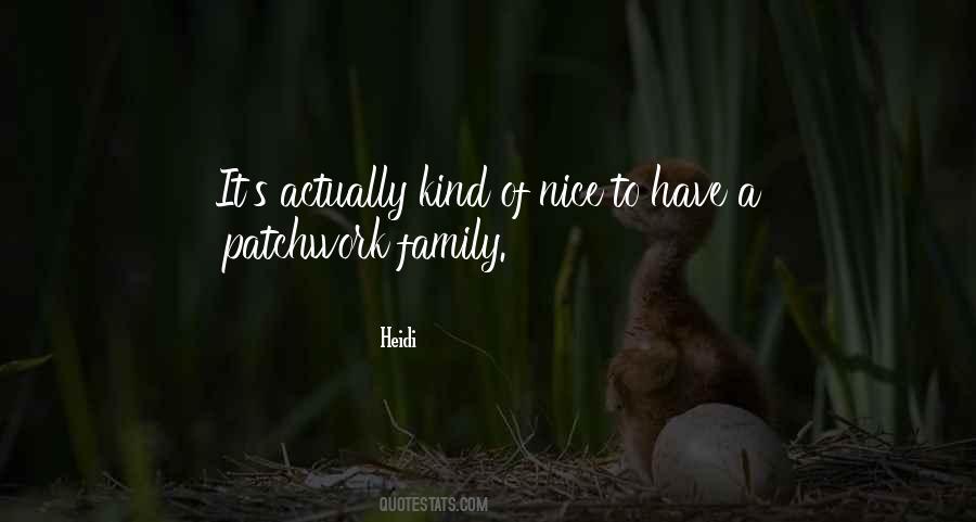 Nice Family Quotes #78778