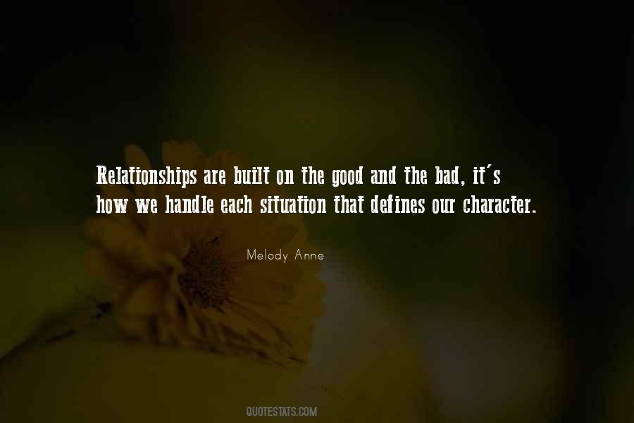 Character Built Quotes #1835326