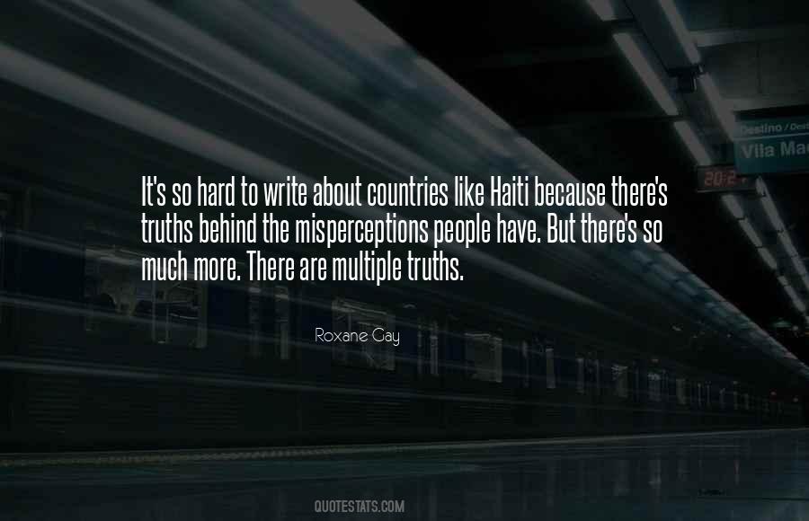 Misperceptions Of Others Quotes #529605