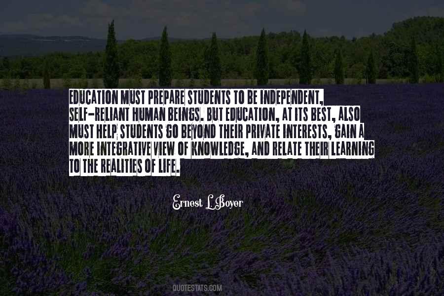 Gain Knowledge From Education Quotes #463725