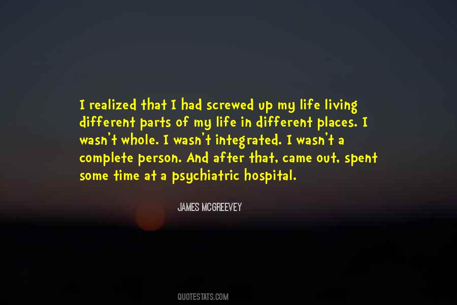 I Realized That Quotes #1162951