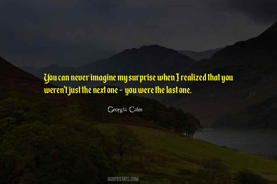 I Realized That Quotes #1172351