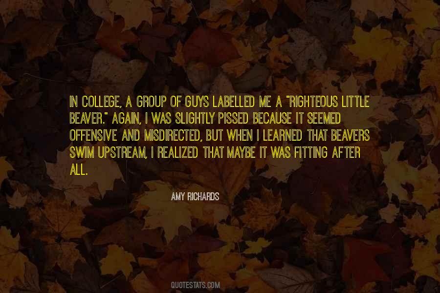 I Realized That Quotes #1186877