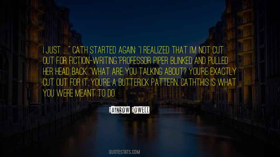 I Realized That Quotes #1230457