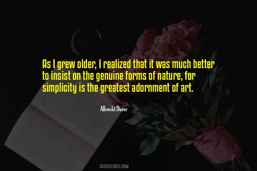 I Realized That Quotes #1257943