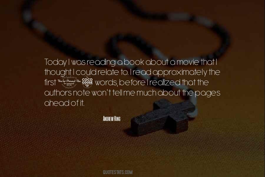 I Realized That Quotes #1289754