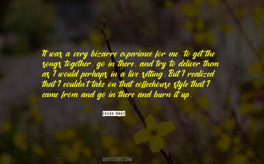 I Realized That Quotes #1290837