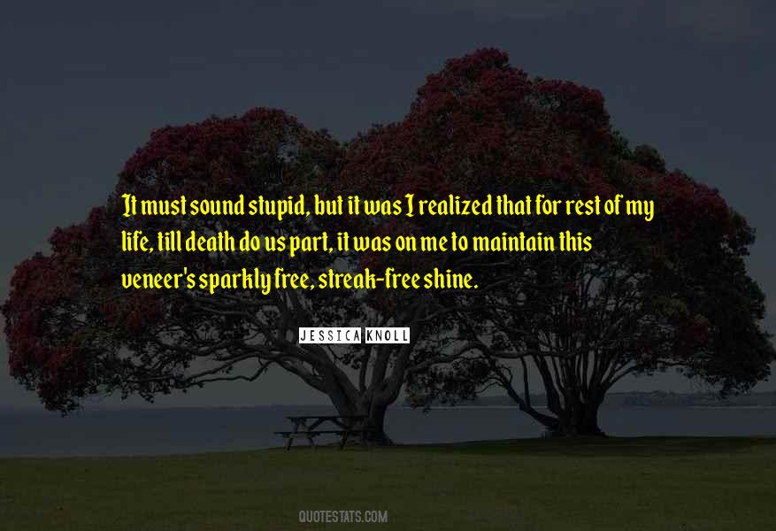 I Realized That Quotes #1353509