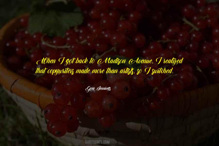 I Realized That Quotes #1383709