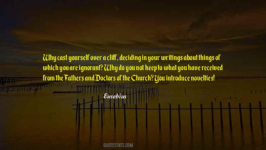 Eusebius Church Quotes #1099259
