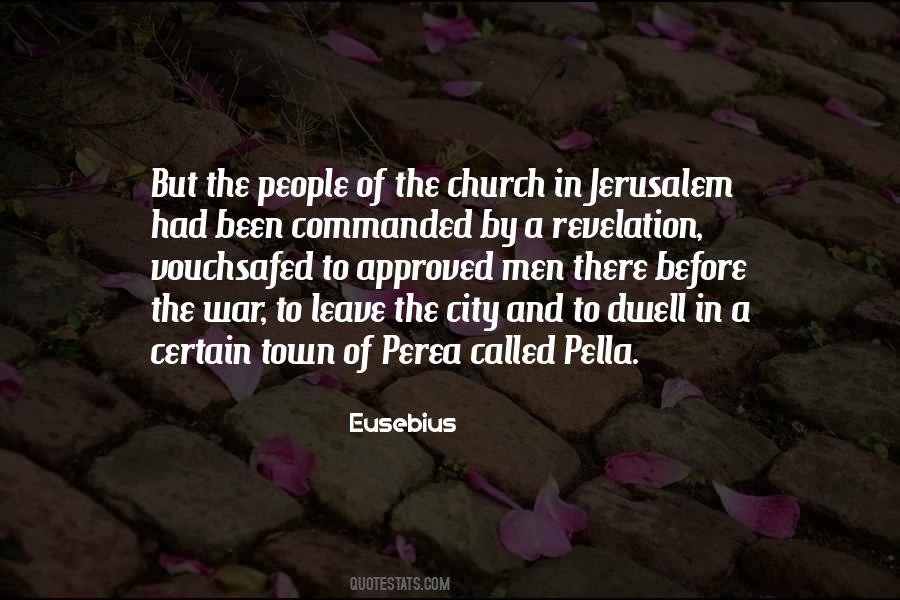 Eusebius Church Quotes #875306