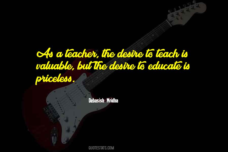 As A Teacher Quotes #1501140