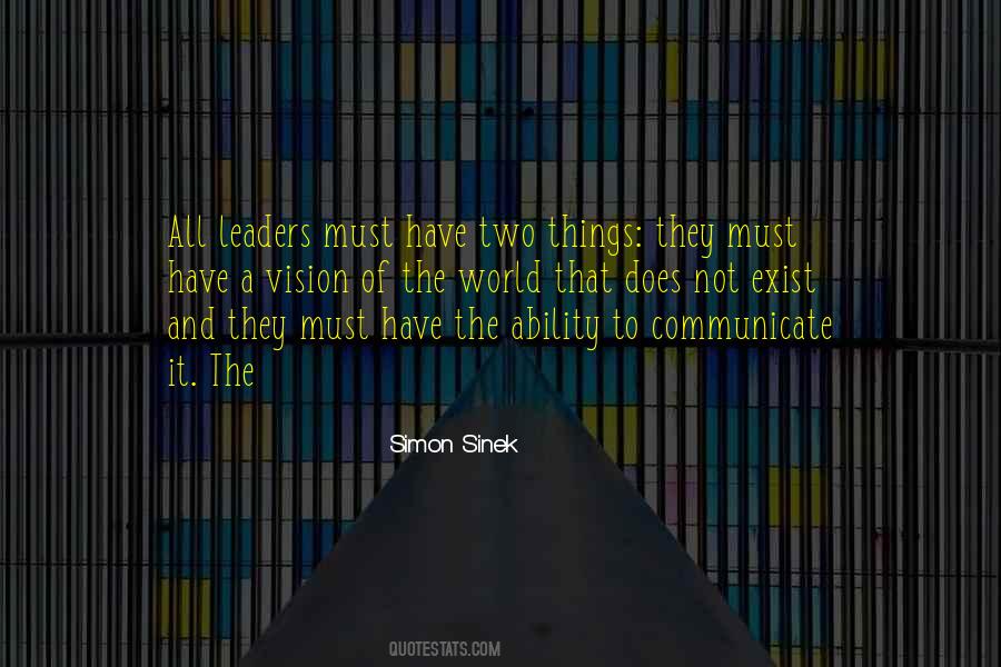 Leaders Communicate Quotes #999867