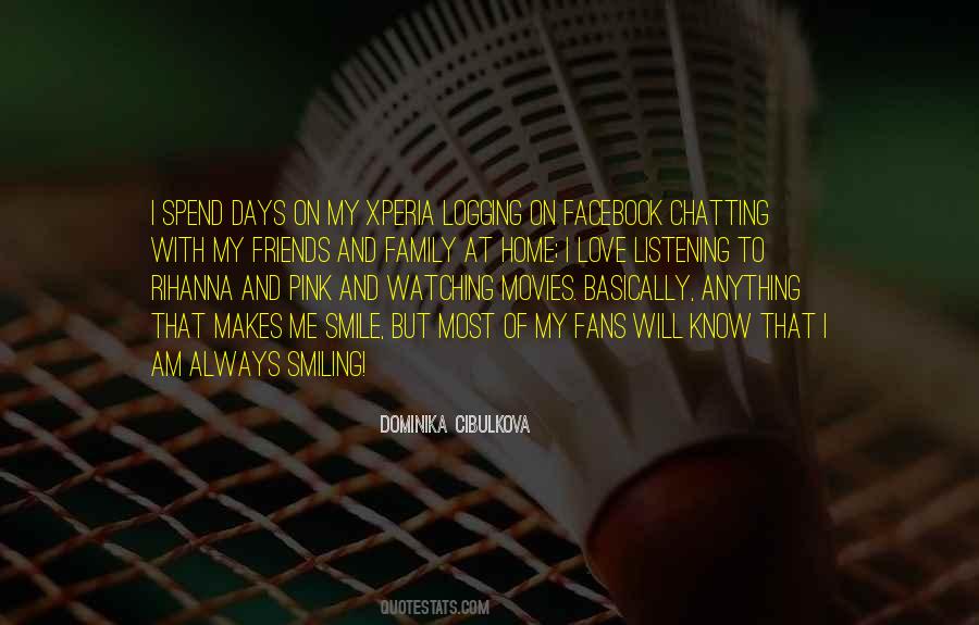 Friends Smiling Quotes #429299