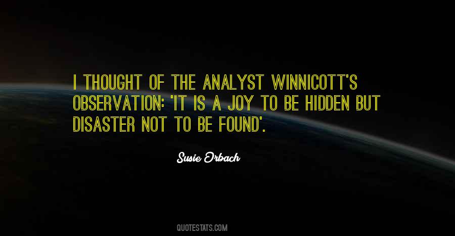 D. Winnicott Quotes #169155