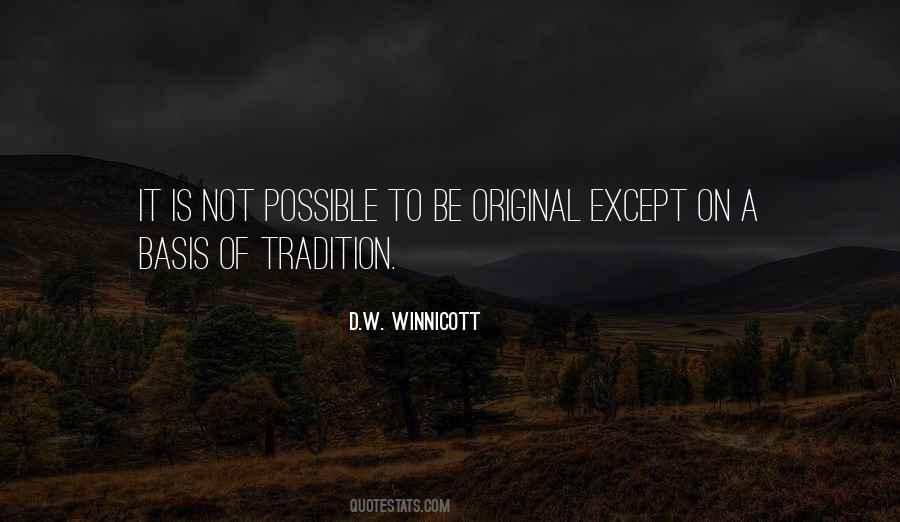 D. Winnicott Quotes #1865442